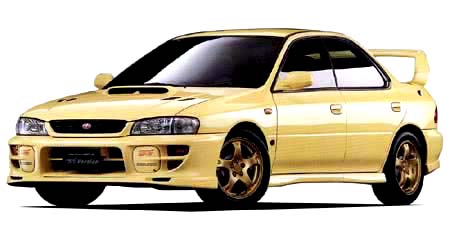 インプレッサWRX STiバージョンⅥ　カシミヤイエロー